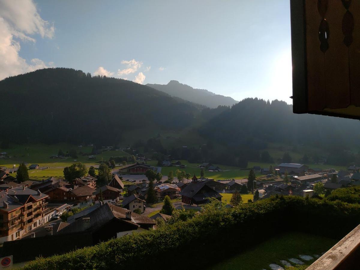 Studio Avec Vue Splendide Sur Les Diablerets Dış mekan fotoğraf