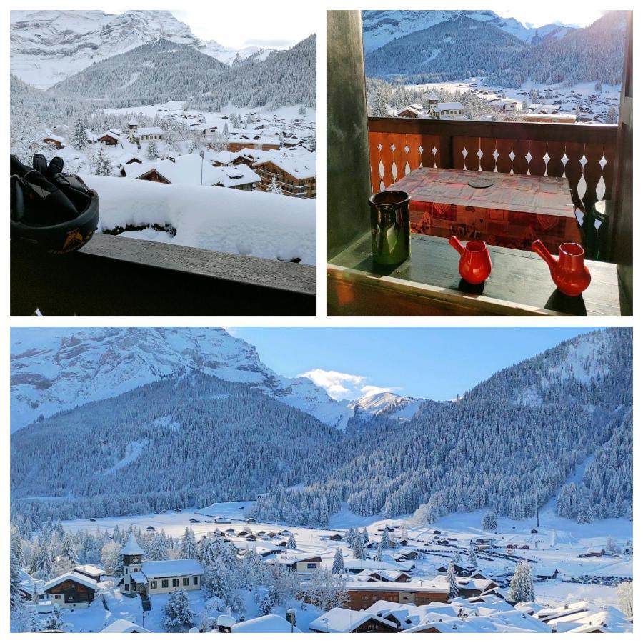 Studio Avec Vue Splendide Sur Les Diablerets Dış mekan fotoğraf