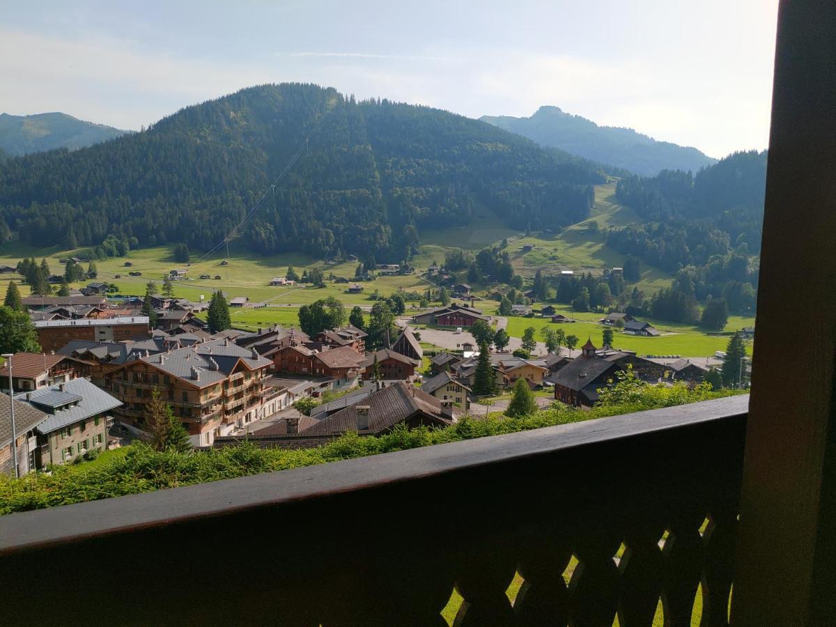 Studio Avec Vue Splendide Sur Les Diablerets Dış mekan fotoğraf
