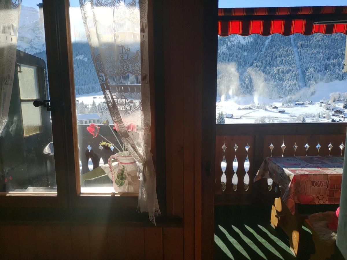 Studio Avec Vue Splendide Sur Les Diablerets Dış mekan fotoğraf